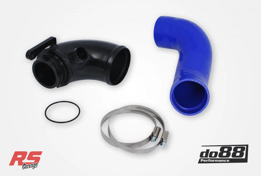 Do88 VAG 1.8/2.0 TSI (MQB) Turbo Inlet Pipe Blue Hose OEM Turbo OEM Airbox
