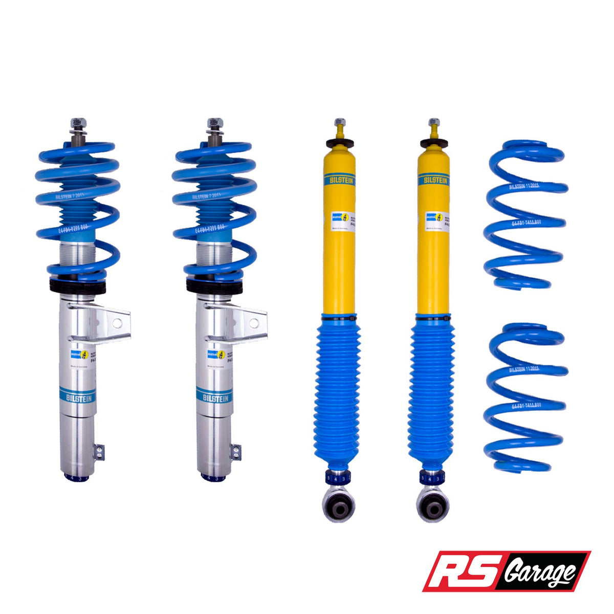Bilstein B16 15-16 VW Golf Front and Rear Performance Suspension System