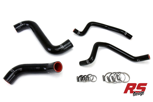 HPS Black Silicone Radiator + Heater Hose Kit for 04 Subaru Impreza WRX 2.0L EJ205