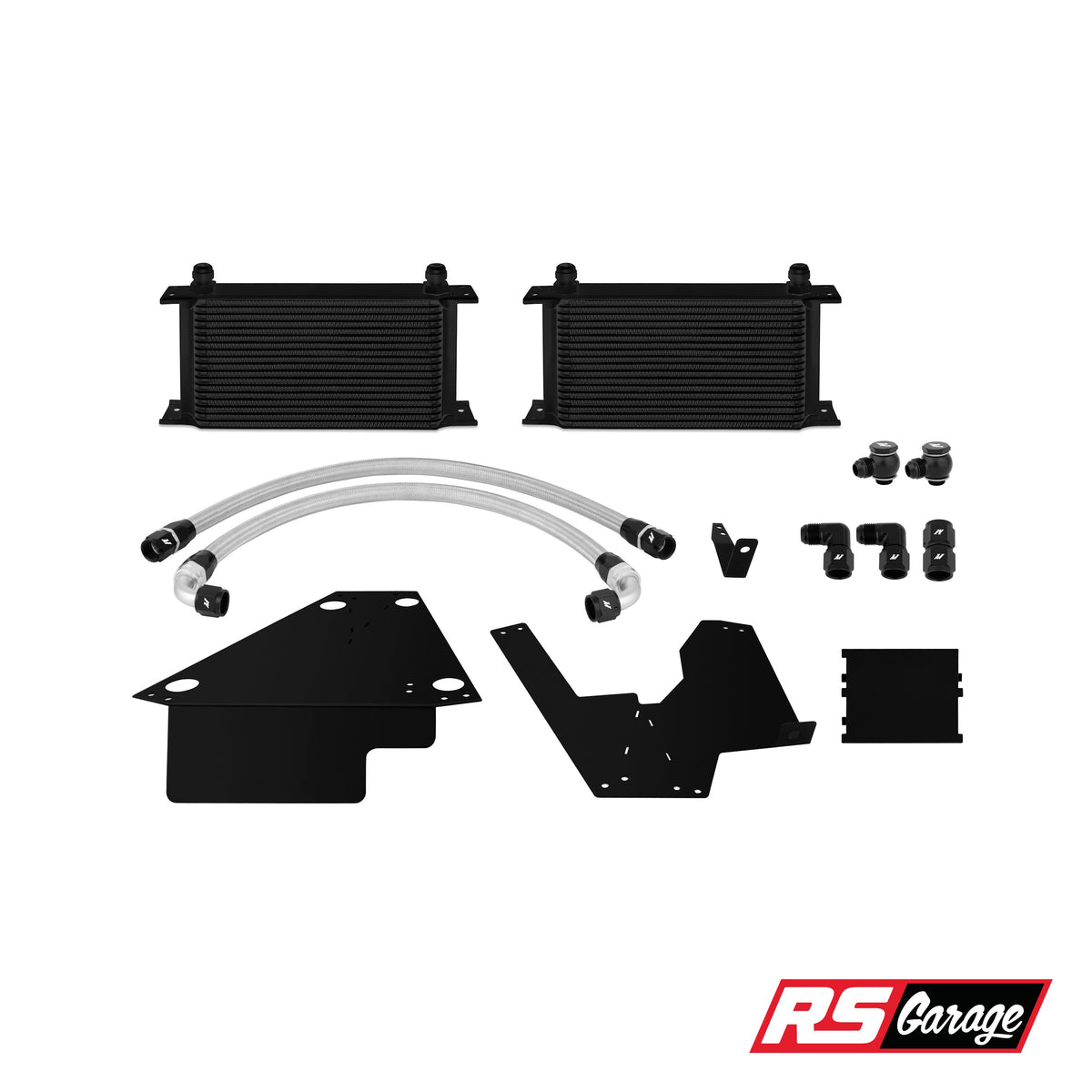 Mishimoto Mitsubishi Lancer Evolution X 08-15 4B11T Oil Cooler Kit Black