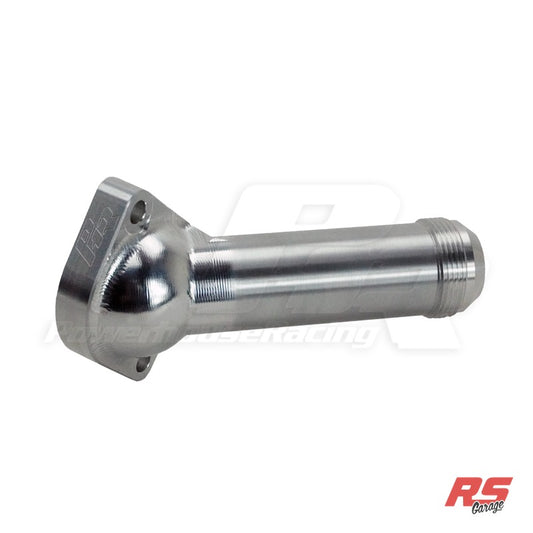 PHR Billet Lower Waterneck with -20AN inlet -Machined - Machined Finish