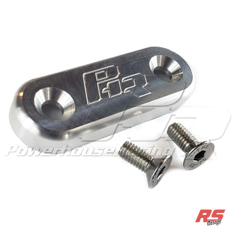 PHR Throttle Cable Block Off -Machined Finish