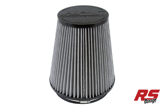 HPS Performance Universal Round Air Filter 6" Flange ID 6" Element Length 9" Overall Length