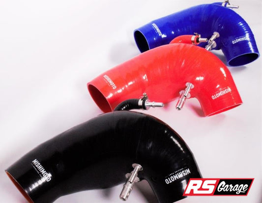 Mishimoto Silicone Induction Hose Black For Mustang GT 15-17 S550 5.0L Coyote