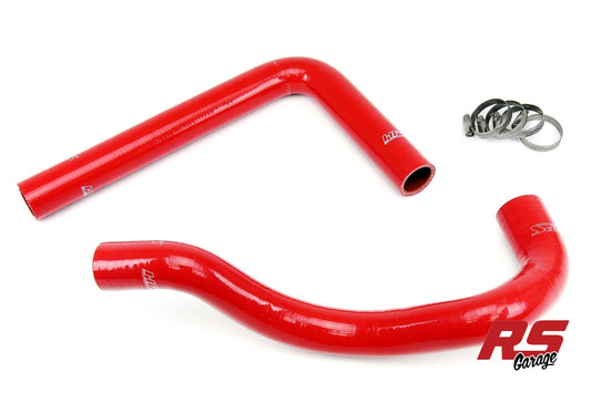 HPS Red Silicone Radiator Hoses 2001-2005 Lexus IS300 with 2JZ-GTE (non VVTi) Swap and IS300 OEM Style Radiator