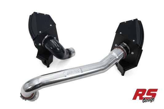 HPS Performance Air Intake Kit w/ Heat Shield 2021-2025 Bmw M4 G82 G83 3.0L Turbo Polished