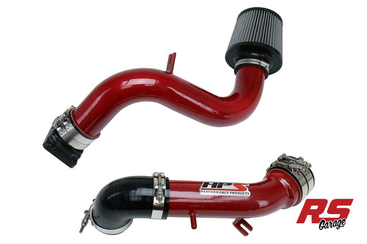 HPS Red 837 Series Performance Air Intake 2001-2003 Chrysler Sebring LXi 3.0L V6 Converts to Shortram Intake
