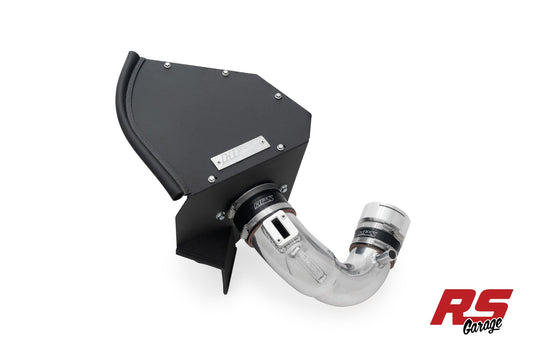 HPS Polished 827 Series Performance Air Intake 2022-2024 Bmw M440I xDrive Gran Coupe 3.0L Turbo Includes Heat Shield