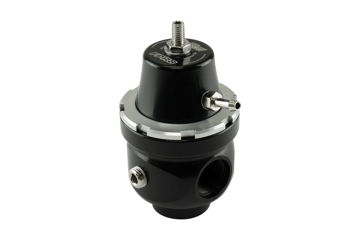 TS-0404-1032 Turbosmart FPR8 Fuel Pressure Regulator EFI 1:1 35-80 PSI -8 AN Black (Supersedes TS-0401-1106)