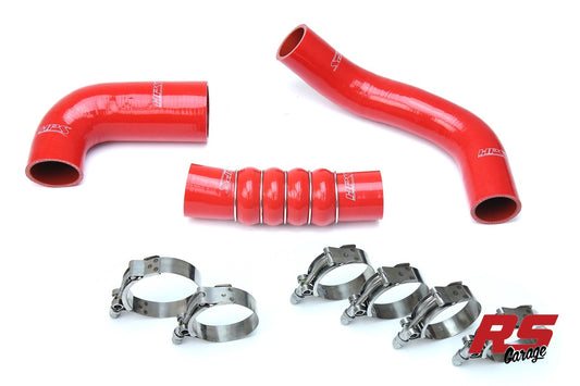 HPS Red Silicone Intercooler Hoses 2017-2019 Honda Civic Si 1.5L Turbo