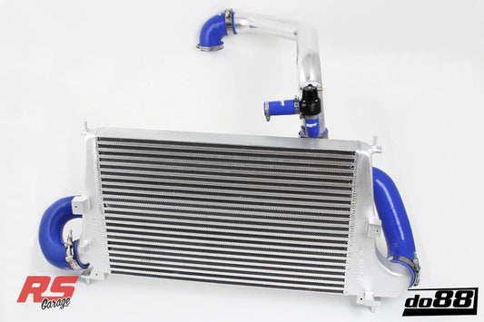 Do88 02-09 SAAB 9-5 2.0T/2.3T/Aero (B205/B235) Automatic BigPack Intercooler Kit w/Black Hoses