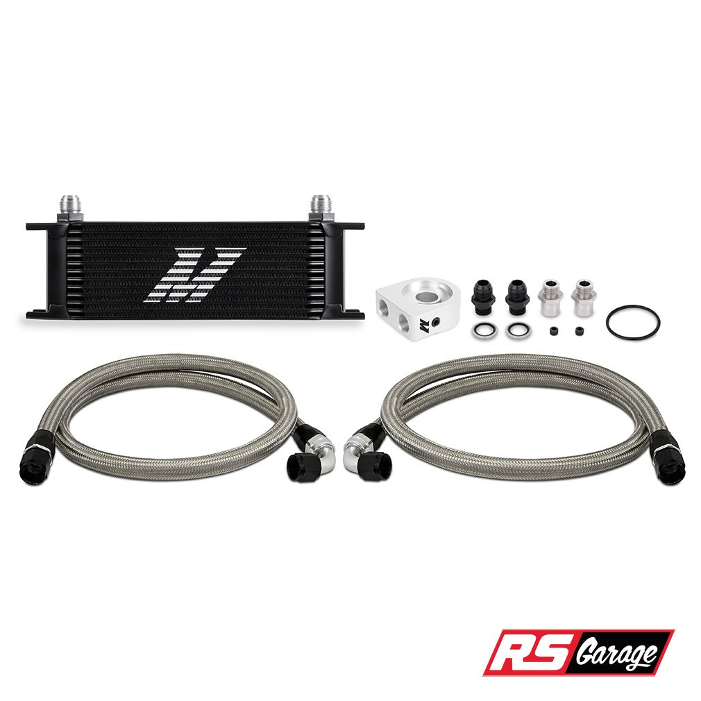 Mishimoto Universal 13 Row Oil Cooler Kit (Black)