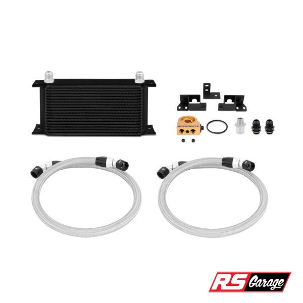 Mishimoto Jeep Wrangler JK 3.8L EGH Thermostatic Oil Cooler Black