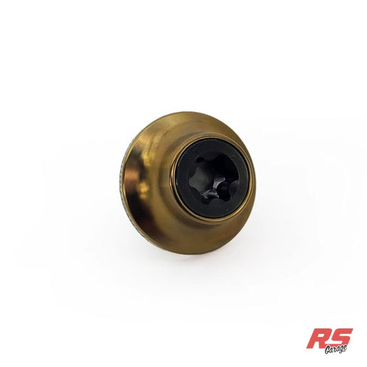 PHR Titanium Cam Gear Bolt and Washer for 2JZ -Black Bolt -Bronze Washer - Black, Bronze