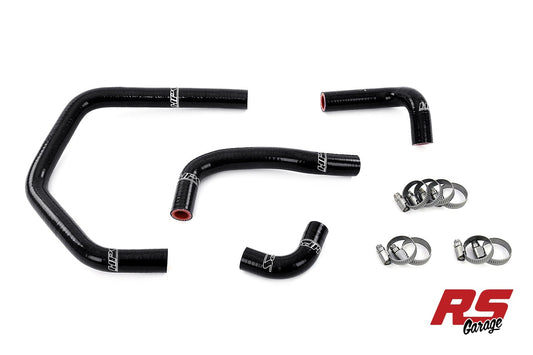 HPS Black Silicone Heater Hose 1993-2002 Toyota Supra Right Hand Drive 2JZ-GE 2JZ-GE VVTi