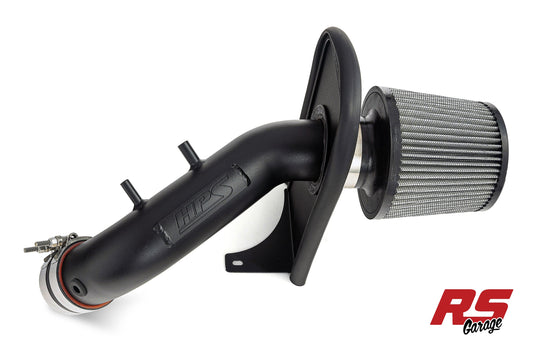 HPS Performance Air Intake with Heat Shield 2003-2006 Honda Accord K24A8 2.4L Black