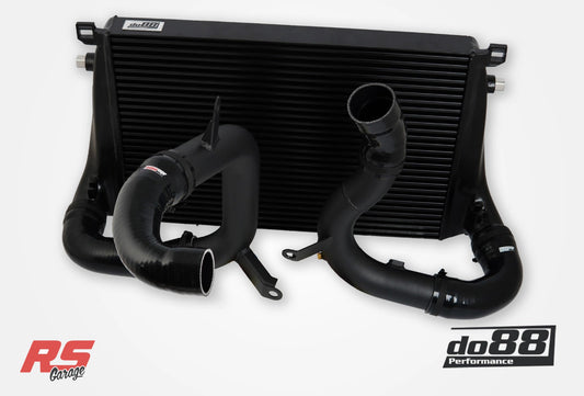 Do88 VAG 2.0T EA888 Gen4 (245hp) BigPack Intercooler Kit w/Black Hoses