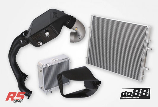 Do88 15-20 BMW M3/M4 (F8X) BigPack Intercooler Kit w/Intercooler + Pipes + Radiators
