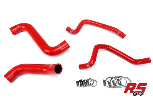 HPS Red Silicone Radiator + Heater Hose Kit for 04 Subaru Impreza WRX 2.0L EJ205
