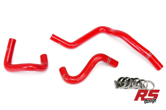 HPS Red Silicone Ancillary Coolant Hoses 2003-2008 Infiniti FX35 3.5L V6 VQ35DE RWD