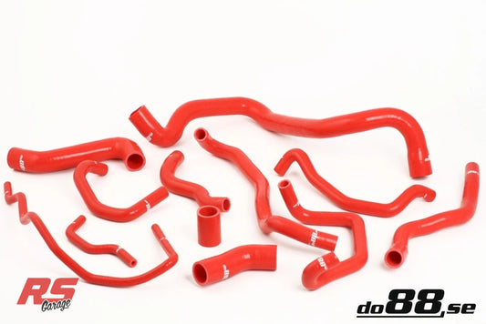 Do88 Audi S3/TT/Seat Leon Cupra R 1.8T Coolant Hoses - Red