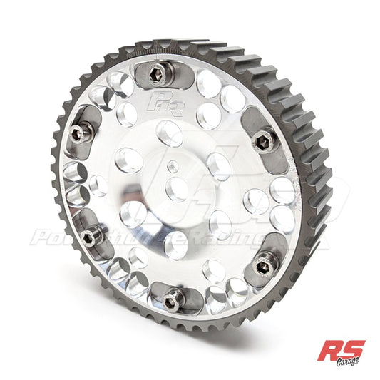 PHR Billet Adjustable Locking Cam Gear for 4G63 Engines - Machined Finish (each)