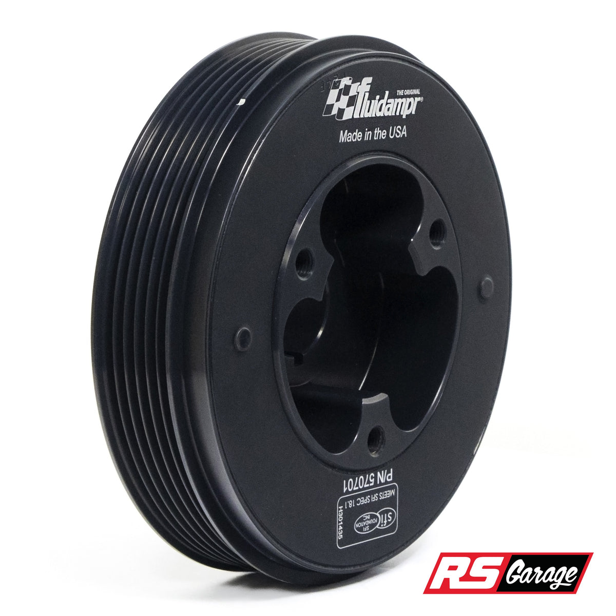 Fluidampr 08-15 Mitsubishi Evo X Steel Internally Balanced Damper