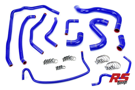 HPS Blue Silicone Radiator and Heater Coolant Hose Kit 2015-2017 Ford Mustang GT 5.0L V8