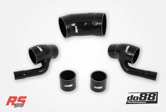 Do88 00-02 Audi RS4 Quattro 2.7L BiTurbo (B5) Inlet Hose - Black