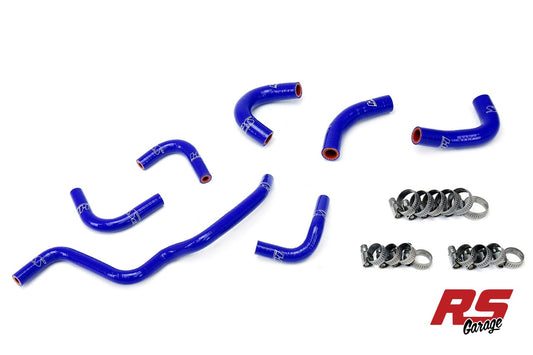 HPS Blue Silicone Oil Cooler and Throttle Body Hose 2006-2009 Honda S2000 F22C