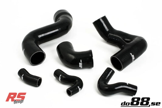 Do88 01-05 Audi A4 1.8T/09-10 Seat Exeo 1.8T Pressure Hoses - Black