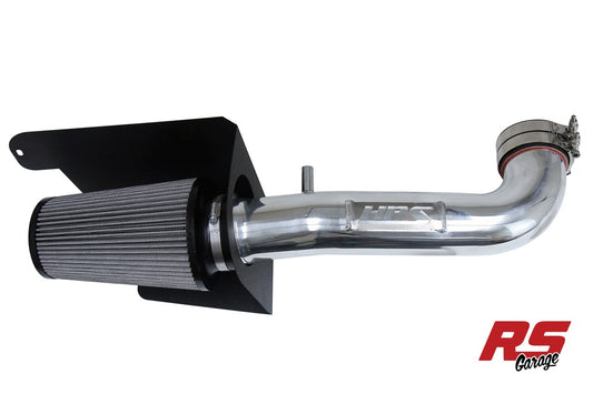 HPS Performance Cold Air Intake Kit Polish 2012-2018 Jeep Wrangler Jk 3.6L V6 Includes Heat Shield