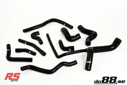 Do88 91-97 Audi S4/S6/A6 2.2T C4 (AAN) Radiator Hoses - Black
