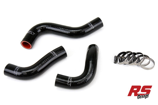 HPS Silicone Radiator Hose Black Mazda 1990-1993 Miata 1.6L B6ZE