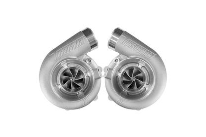 TS-1-6870B-VB096E-MT Turbosmart Mirror Twin Turbo Package - TS-1-6870B V-Band 0.96AR Oil Cooled Turbos