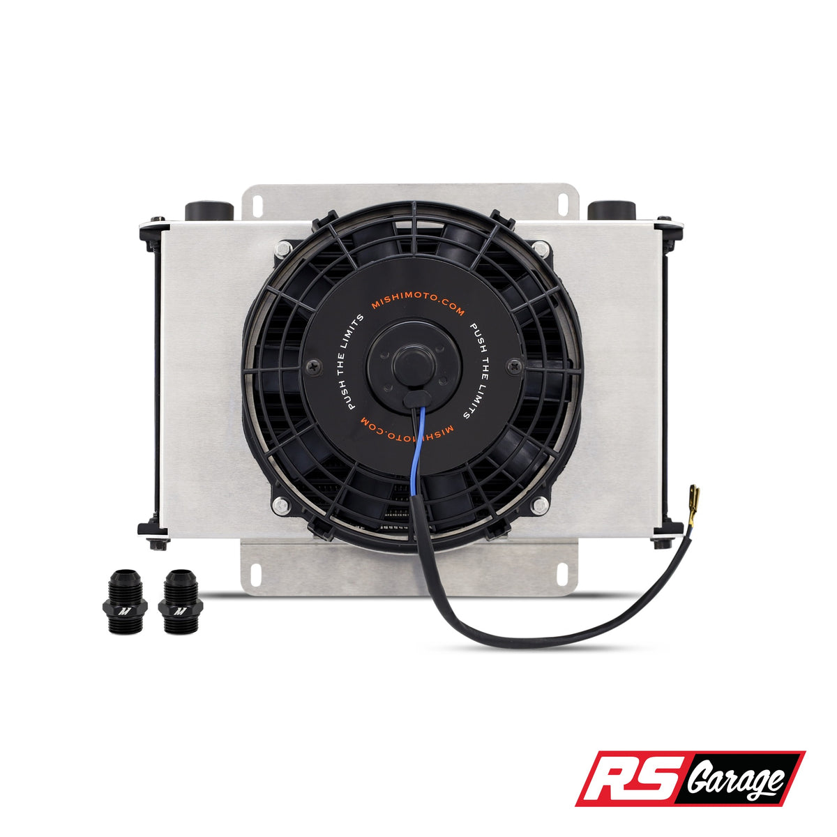 Mishimoto Universal Oil Cooler Kit 25-Row Cooler and 1x 8in Fan