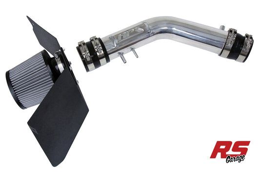 HPS Polished 827 Series Performance Air Intake 1995-1999 Toyota Tacoma 2.4L 2.7L Includes Heat Shield