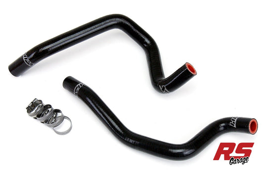 HPS Black Silicone Heater Hose Kit for 04 Subaru Impreza WRX 2.0L EJ205