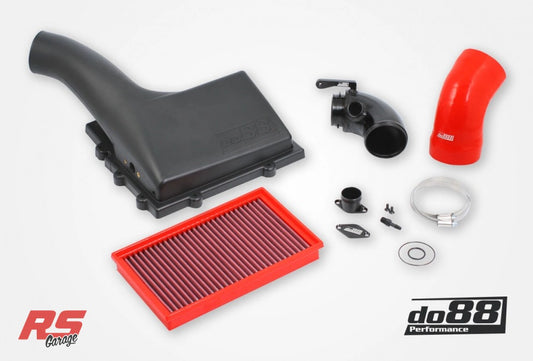 Do88 VAG 1.8 2.0 TSI (MQB) V1 Intake System w/Inlet Pipe Red Hose Filter