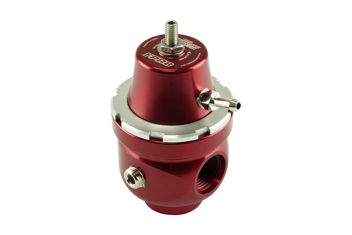 TS-0404-1034 Turbosmart FPR8 Fuel Pressure Regulator EFI 1:1 35-80 PSI -8 AN Red (Supersedes TS-0401-1112)