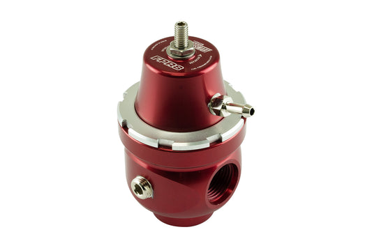 TS-0404-1034 Turbosmart FPR8 Fuel Pressure Regulator EFI 1:1 35-80 PSI -8 AN Red (Supersedes TS-0401-1112)