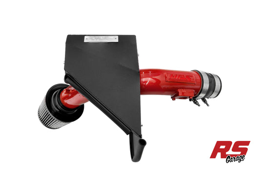 HPS Red 837 Series Performance Air Intake 2009-2010 Subaru Impreza 2.5 GT 2.5L Turbo Converts to Shortram Intake