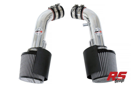 HPS Polished 827 Series Performance Air Intake 2008-2013 Infiniti G37 3.7L V6 Includes Heat Shield