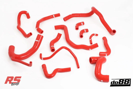 Do88 98-02 Audi S4/RS4 2.7L BiTurbo (B5) Radiator Hoses - Red