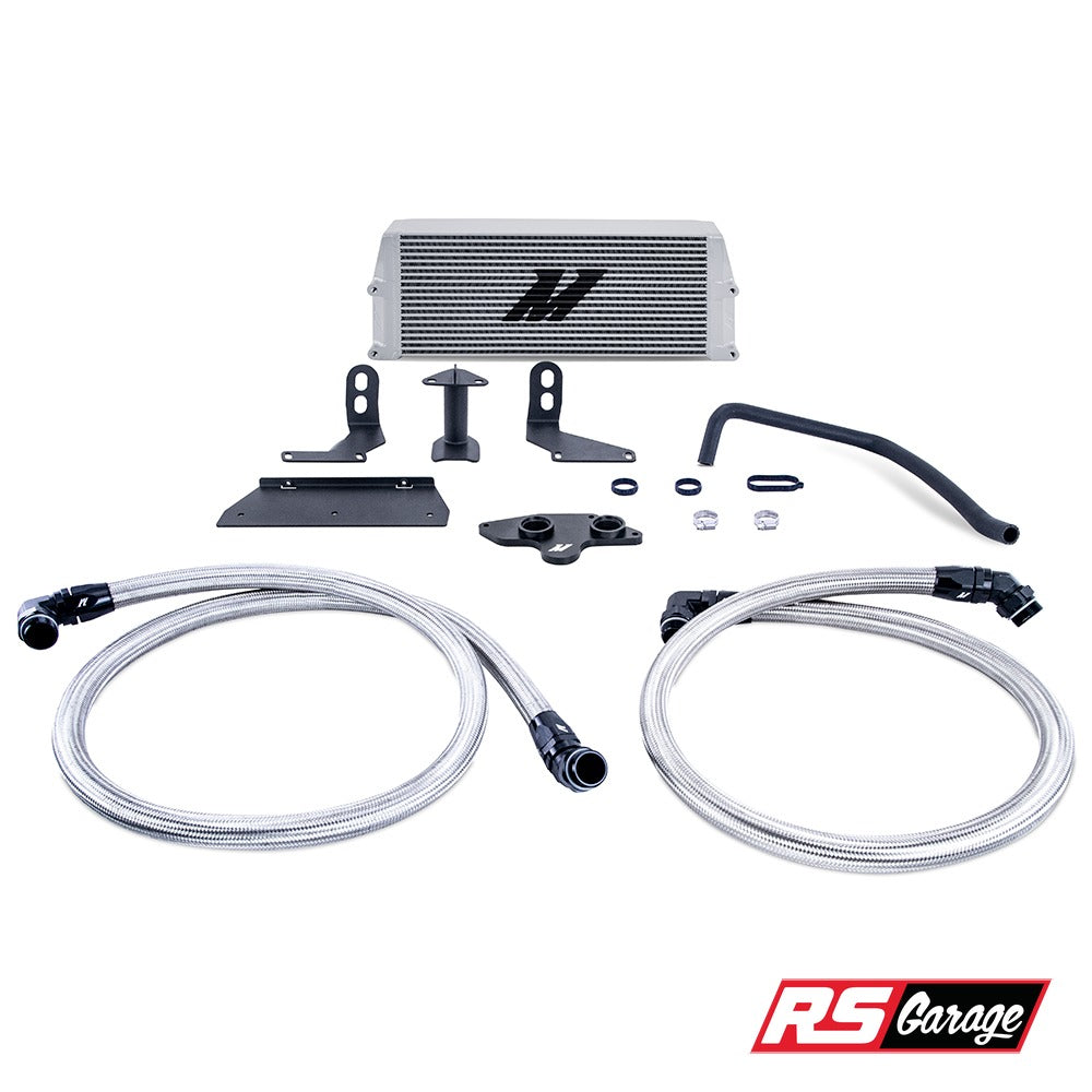 Mishimoto 11-19 Ford 6.7L Powerstroke Performance Oil Cooler Kit - Silver