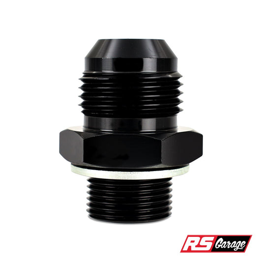 Mishimoto M22 x 1.5 - 12AN Aluminum Fitting - Black