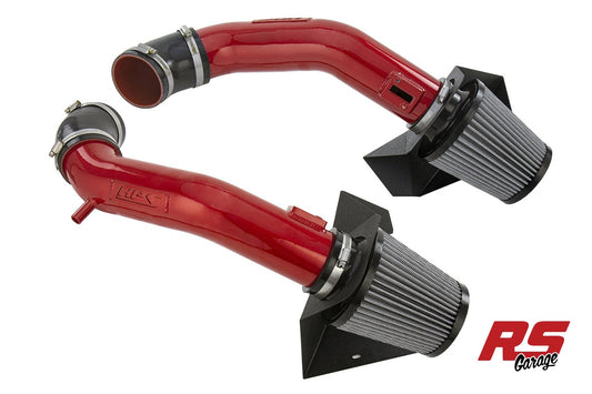 HPS Red 827 Series Performance Air Intake 2011-2013 Infiniti M56 5.6L V8 Includes Heat Shield