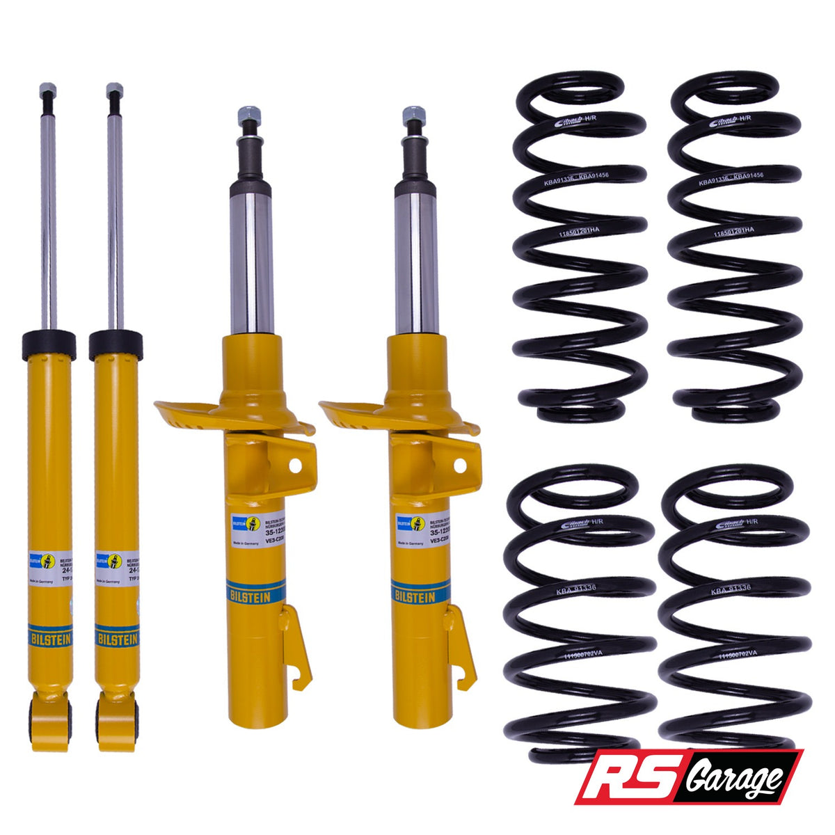 Bilstein B12 2007 Volkswagen Passat 2.0T Wagon Front and Rear Suspension Kit