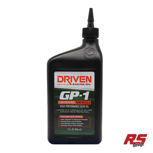 Driven Racing Oil GP-1 80W-90 GL-5 Conv Limited Slip Gear Oil Quart