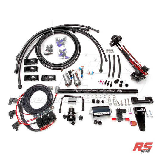 PHR 800 HP E85 Fuel Sytem for 1997-2002 Toyota Supra NA Late Model - Black